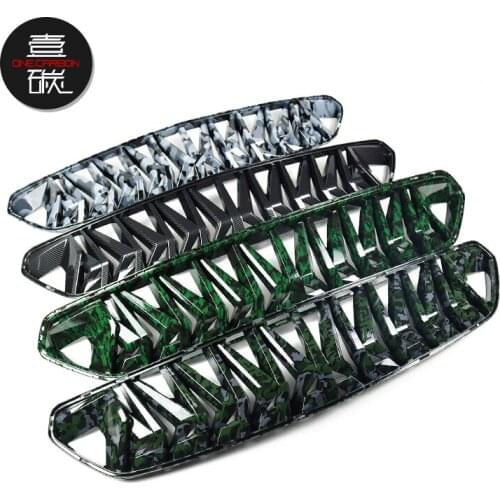Racing Grill for New and Old Ford Mustang Modification Camouflage/Carbon lines Devil Grills Body kits