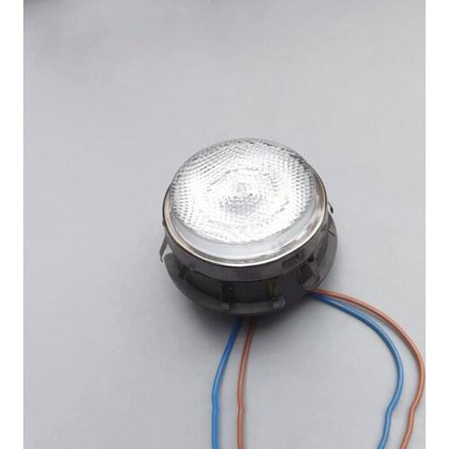 AC 220V LED Small Light Warm Light Spotlight 3W Yellow Heat Sink Resistive Capacity Bulb 2700k Lights Lighting Prats Home