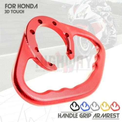 Motorcycle CNC Passenger Handgrips Hand Grip Tank Grab Bar Handles Armrest for CBR900RR 92-04 CB1100SF X11 2000-2001