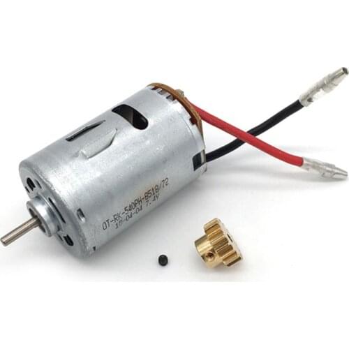 540 Motor and 17T Motor Gear Set for Wltoys 12428 12423 1/12 RC Car Spare Parts R7RB