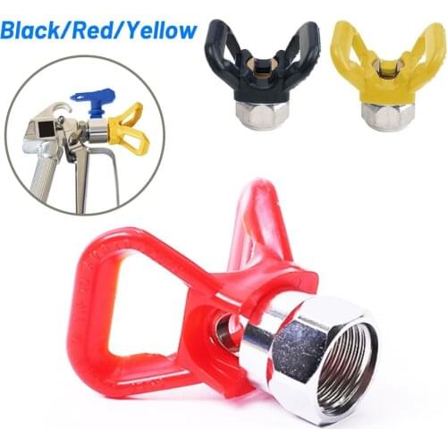 Airless Paint Sprayer Tip Guard Nozzle Seat G7/8-14 Holder Spraying Machine Nozzle Sprayer Gun Accessories Garden Power Tool