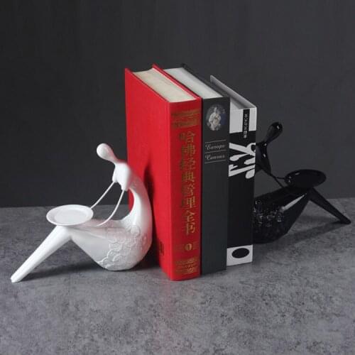 2021 New European Simple Style Body Art Resin Bookend Shelf Bookend Holder Office & School Supplies Stationery Home Decoration