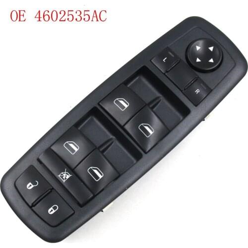 NEW Window Switch Replace for Chrysler Town & Country , Dodge Grand Caravan 2008-2009 OE 4602535AC 4602535AD