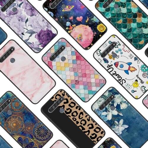 Anti-dust Silicone Phone Case For LG K41S/K51S Cute Soft Case Shockproof New Anti-knock Full wrap