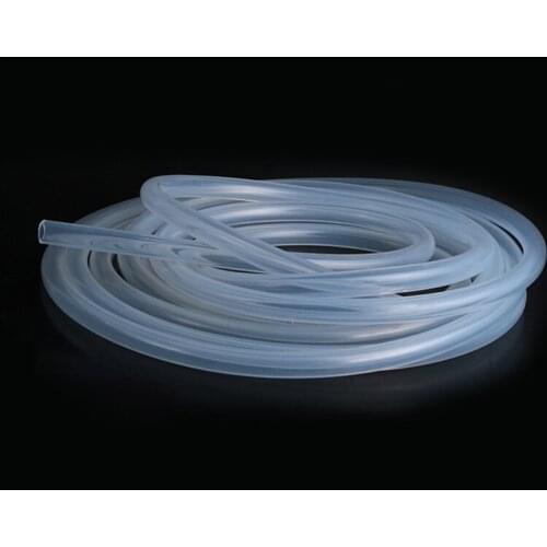 2 meters Hose translucent Pipe 3mm x 5mm 4mm x 8mm Food Grade Silicone Tube Hose translucent Pipe
