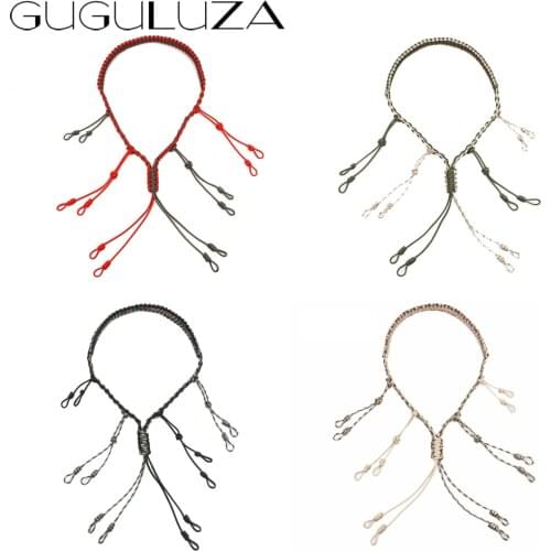 GUGULUZA Duck Call Lanyard for 5 Calls Premium Military Grade 550LB Paracord Nylon Hand Braided Game Lanyard for Hunting