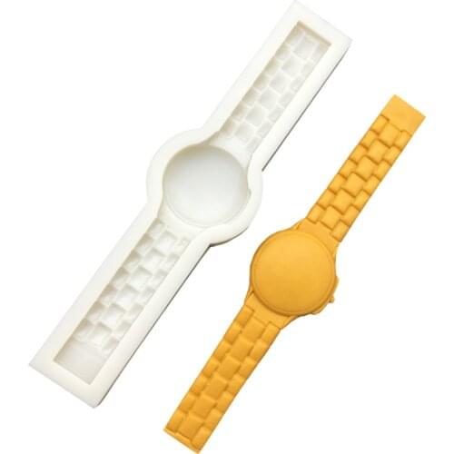 Wrist Watch Silicone Sugarcraft Mold Cupcake Chocolate Baking Mold Fondant Cake Decorating Tools
