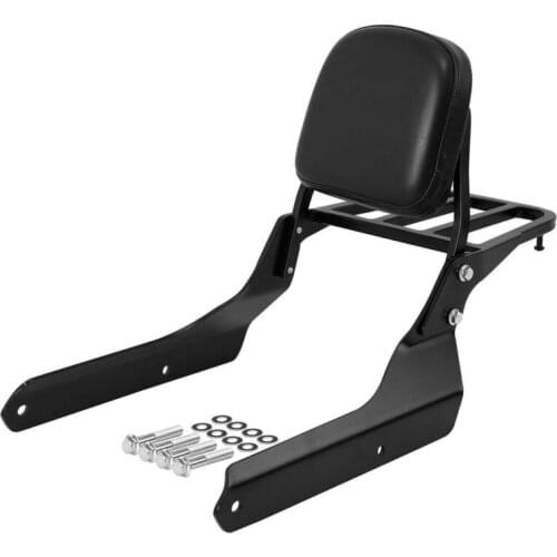 Motorcycle Backrest Sissy Bar Luggage Rack For Honda Shadow Phantom Spirit 750 VT750C2