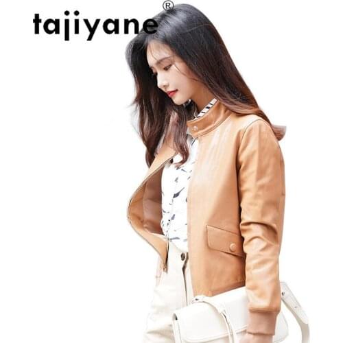 Genuine Jacket Leather Women Autumn Spring Woman Real Sheepskin Coats Female Korean Style Jackets Cuero Genuino TN235