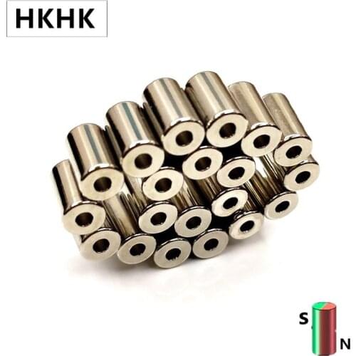12P N52 Diametrically Magnet Ring Tube Diameter 8x3.05x20 mm Precision NdFeB High Temp. Neodymium Permanent Rare Earth Magnetic