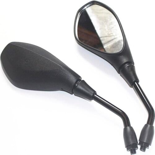 2PCS Universal M10 Clockwise Motorcycle Side Rearview Mirrors For Aprilia Tuono SL750 BMW G 650GS F800 R F650/800 GS S1000R