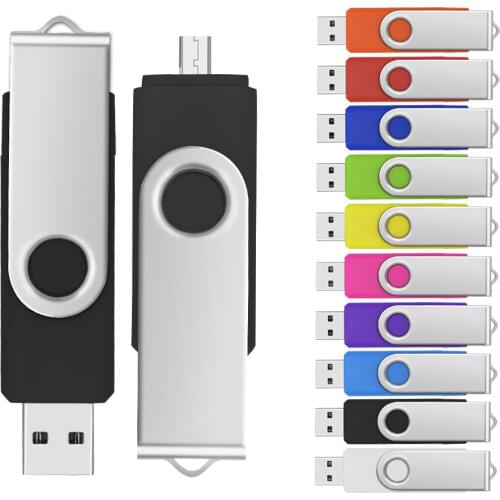 Pen drive OTG Usb Flash Drive High Quality Pendrive USB 2.0 64GB 4GB 8GB 16GB 32GB Metal Waterproof Flash Memory Card for gift