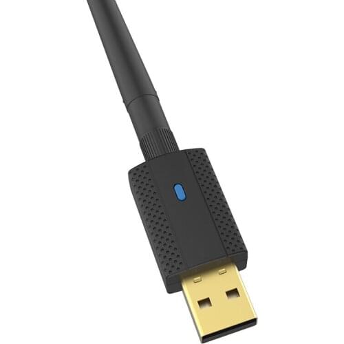 600Mbps Wireless Signal Booster Wifi Range Extender Dual Band USB Adapter Antenna PUO88