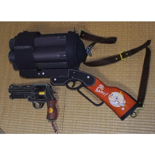 Paper Model Hell Baron BigBaby Multi-tube Revolver