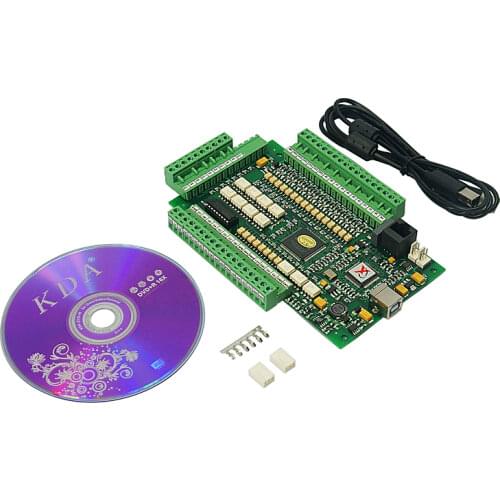 CNC 200KHZ 3axis 4axis mach3 motion usb breakout cnc card controller interface board parts for milling engraving machine