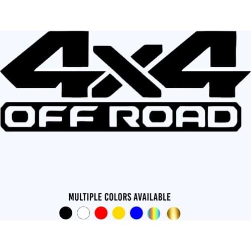 CK20151# Vinyl Decal 4x4 Off Road Car Sticker Waterproof Auto Decors on Truck Bumper Rear Window