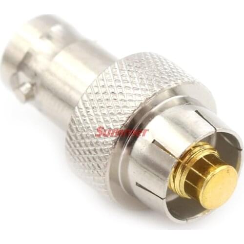 Hot Sliver Color BNC Connector Antenna AD-98FSC For ICOM Radio F3 F3GS F4 F4SR F4GS F11 F14 F21 RF Adapter