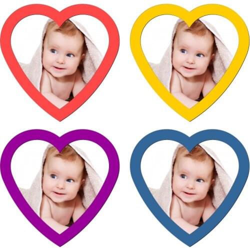 Love, heart, photo frame Wooden Die Scrapbooking N82 Cutting Dies Multiple Sizes Compatible With Most Die Cutting Machines