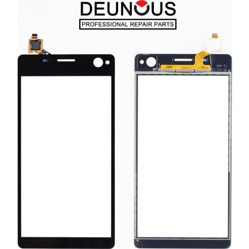 New 5.5" For Sony Xperia C4 E5303 E5363 E5333 E5343 Touch Screen Digitizer Sensor Outer Glass Lens Panel Black White