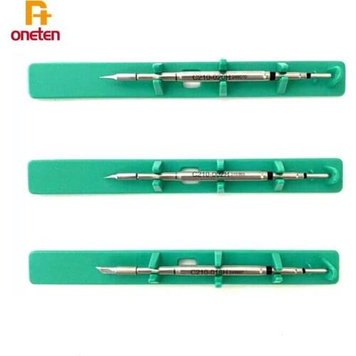 JBC Soldering Iron Tips C210020 C210018 C210002 Tips For JBC T210-A NA PA Soldering Handle CD-2SE Solder Welding