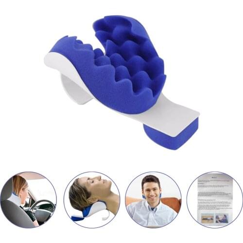 Neck and shoulder relaxation pillow For Orthopaedic Relief Neck And Support Shoulder Upper Spine Loose Pain Massage Traction