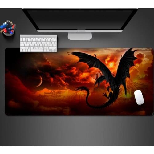 Cool Skyrim Mousepad Non-slip Gaming Mouse Pad Gamer Mat Customized Game Computer Keyboard Mat Personalized Desk Mats Gifts