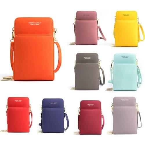 Messenger Bags Women Clutch Mini Crossbody Shoulder Bag Female Large Capacity Detachable Adjustable Shoulder Strap Multi Color