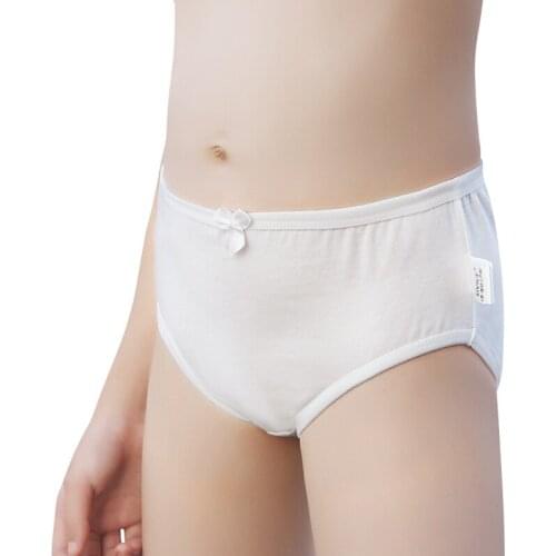 YourSeason 3 Pcs/pack Girls Underpants Pure Wihte Cotton Panties Shorts For Toddler Boy Soft Underpants Cotton Baby Clothing
