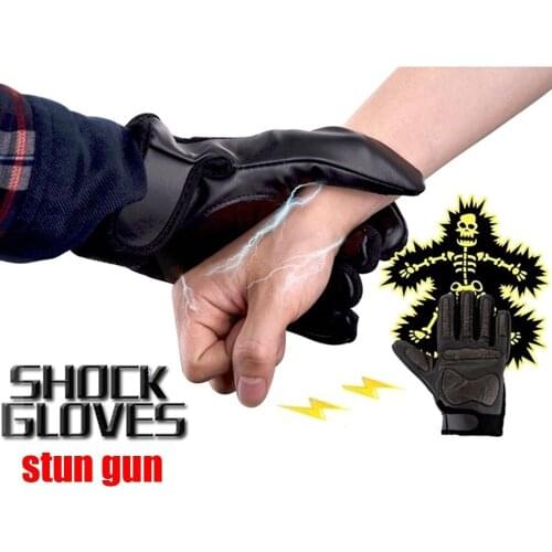 Outdoor Sports Tactics Defense Tactics Electric Shock Glove Capture Electric Gloves Stun Gun Combat Gloves