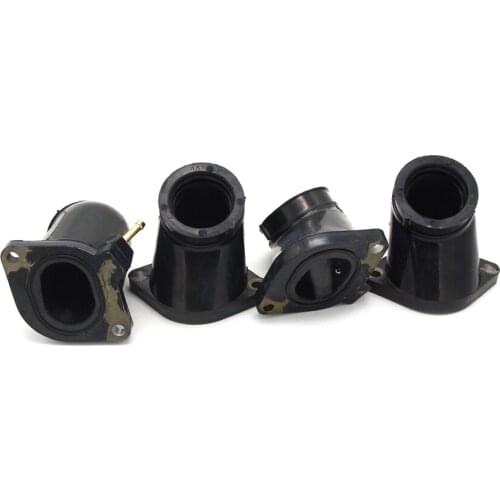 4pcs Carburetor Interface Manifold Intake Glue For Yamaha 4XY-13586-10 4XY-13596-10 XVZ1300 XVZ1300CTRoyal Star Midnight Deluxe