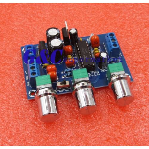 12V Preamplifier XR1075 BBE Sound Surround Effect Amplifier Preamp Board diy electronics