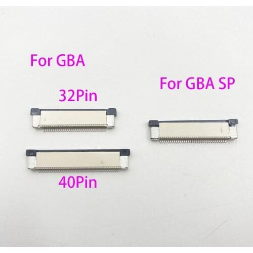 30PCSx For Nintendo GBA SP & GBA Gameboy Advance SP LCD Display Screen FPC Connector