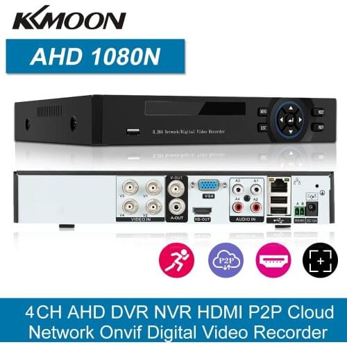 4CH/8CH 1080P AHD/ONVIF IP/Analog/TVI/CVI/ DVR 5 in 1 CCTV Digital Video Recorder DVR P2P for Home Surveillance System Camera