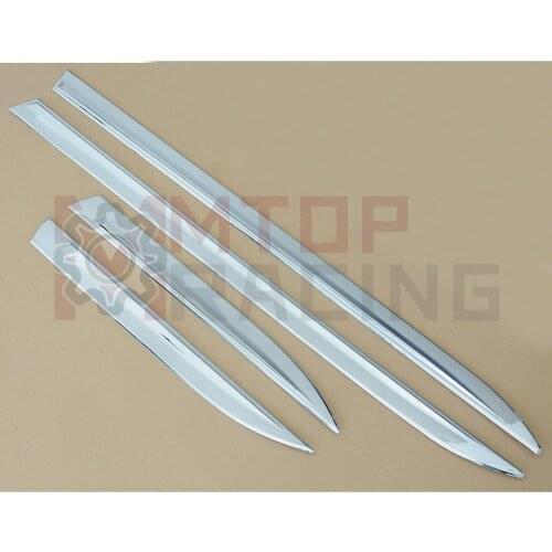 ABS Body Side Door Smooth Molding Trim For Jeep Grand Cherokee 2014 2015