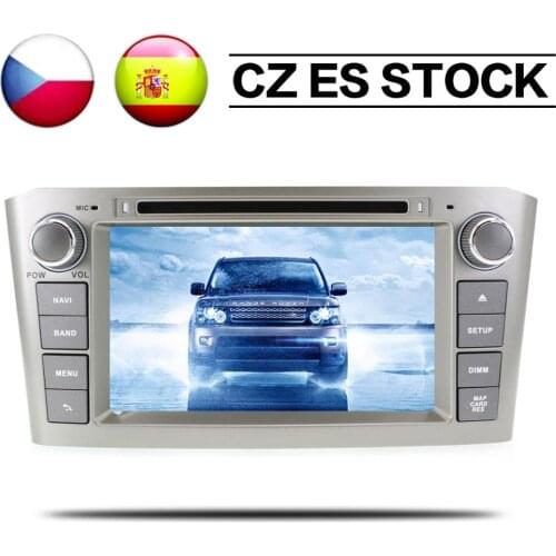 Android 8.1 Radio Stereo GPS For Toyota Avensis 2002 2003 2004 2005 2006 2007 2008 Car DVD Player navigation Multimedia Auto IPS