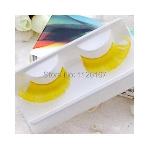 Free Shipping 2015 fashion 1pairs/box makeup soft long charming new tableaux false Eyelash party make up false eyelashes