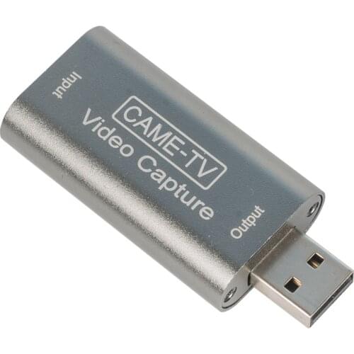 CAME-TV Live Streaming Video Capture Adapter 4K Input 1080P Output