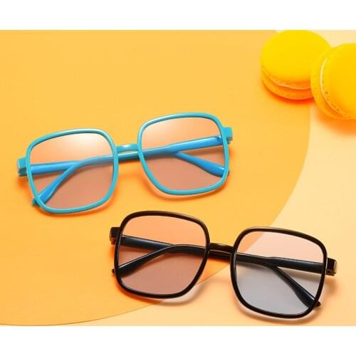 Children Fashion Sunglasses Square Kids Sunglasses Boy Girl Stylish Goggles Baby Student Eye glasses Shades Party Eyewear UV400
