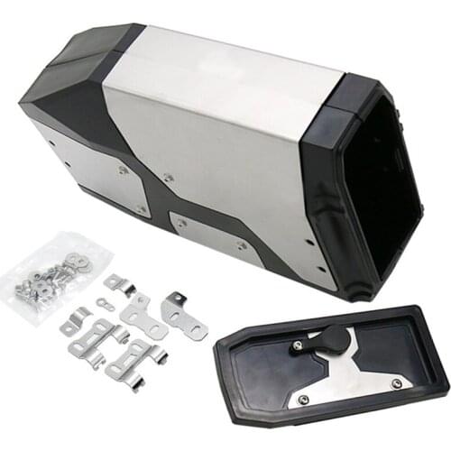 For BMW R1200GS LC Adventure 2004-2012 Left Side Toolbox for BMW R1250GS Adventure Aluminum Side Box for GS 1200 2008 2010