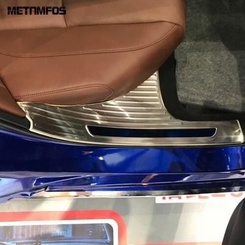 For Honda Accord 2018 2019 2020 Car Door Sill Strip Scuff Guard Plate Protection Cover Trim Sticker Accessories Car Styling