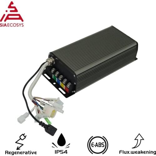 Siaecosys NEW V2 Sabvoton Controller 150A SVMC72150 for QS 3000w brushless Motor cruise controller without bluetooth adapter