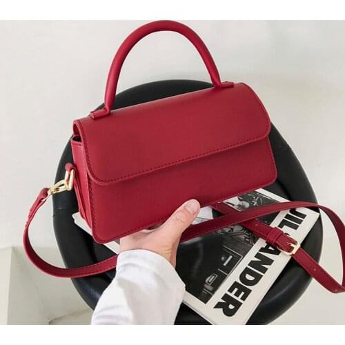Small High Quality PU Womens Shoulder Bag Handbag New Fashion Messenger Bag Purse Fashion Womens Single Shoulder Tote