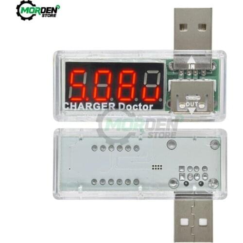 Multifunction LCD Digital Display USB Tester Voltmeter Ammeter Voltage Tester L-Type USB Charge Capacity Power Meter Dropship