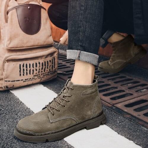 Boots fashion zapatillas sport comfortable zapatos mens men mens sports cuero invierno hot sapato thick hombre casual sapatos