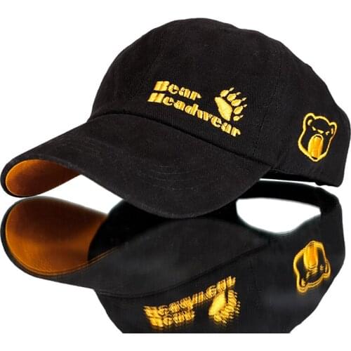 New Arrivals Bear Headwear Top Quality Bear Paw Embroidery Baseball Caps Snapback Hip Hop Caps Bear Hat Circumference: 54-63 cm