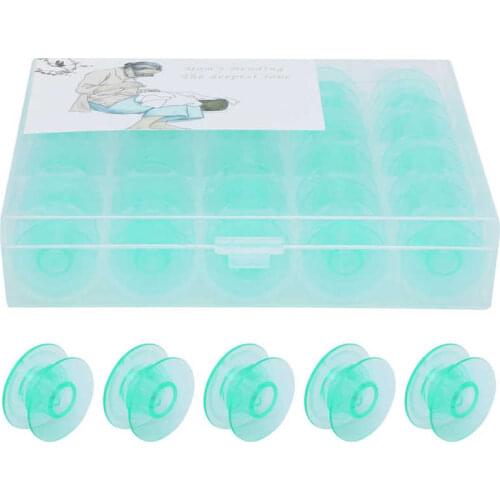 Plastic Bobbins Smooth Embroidery Bobbins Durable for Sewing for Sewing Machine for General Purpose for Embroidery Machine