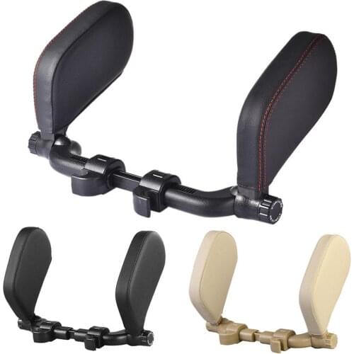 Car Seat Neck Headrest Support Head Restraint Car Seat Pillow Headrest Neck Support Travel Sleeping Cushion For Kids Adults