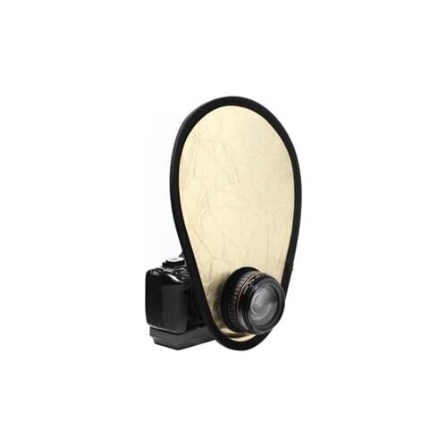 30cm 12in Gold Silver 2in1 Light Collapsible Portable Photo Reflector with bag Fotografia Photography Accessories