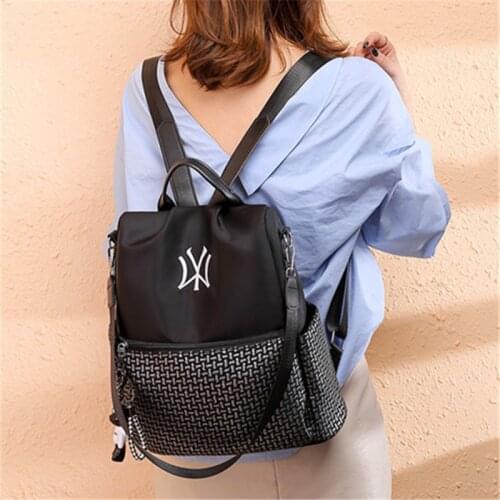 Mode Rugzak Canvas Vrouwen Rugzak Anti-Diefstal Schoudertas Nieuwe Schooltas Voor Tiener Meisjes School Backapck Vrouwelijke