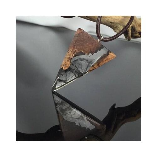 Resin necklace pendant starry night Aurora couple birthday Christmas gift